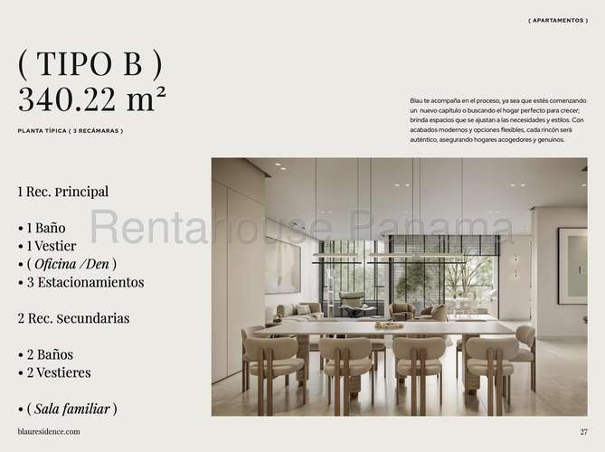 VIVA YA! EN COSTA DEL ESTE VENTA PH BLAU ESM. SOLO CLIENTE DIRECTO. - Imagen 3