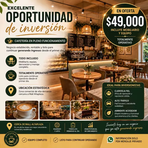 Vendo Restaurante Operativo