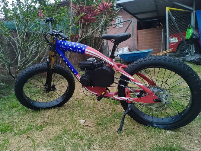 Vendo dos bicicletas motorizadas llantas gruesas, casi nuevas.  - Imagen 2