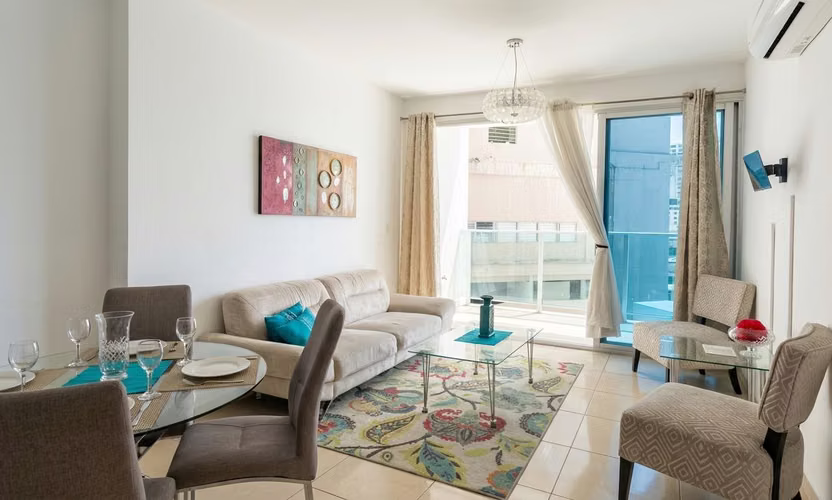 Apartment in Punta Pacifica I with balcony and sea view