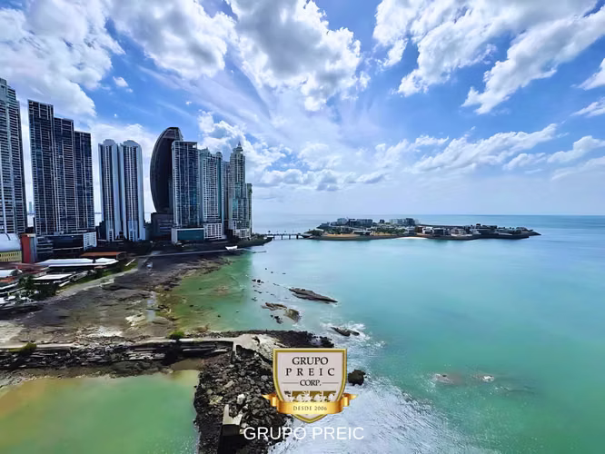 Apartamento en alquiler punta paitilla Ph Sea Point Linea Blanca CC