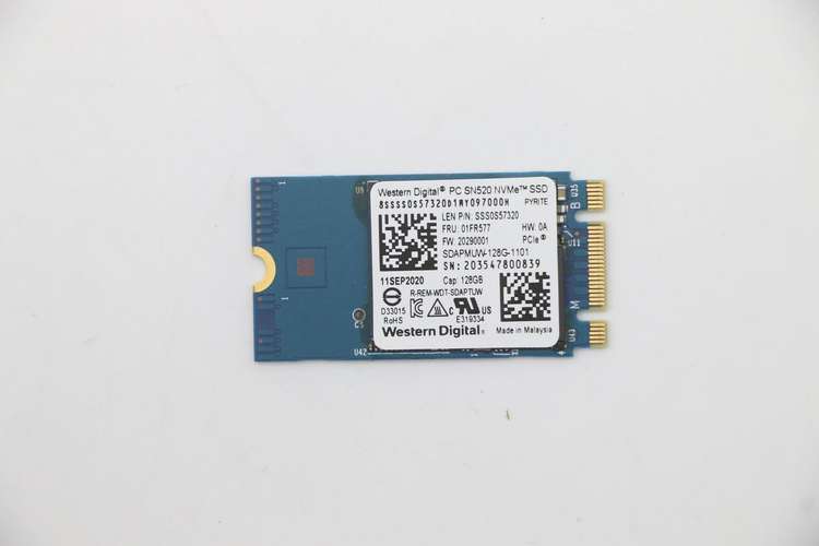 Disco duro NVMe (SSD) 128 GB, 