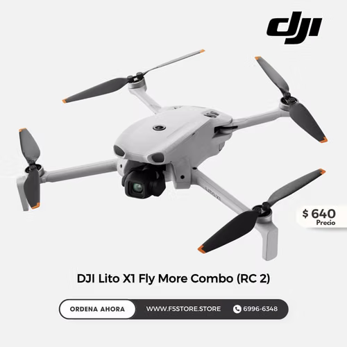 DJI Lito X1 Fly More Combo RC2 - Imagen 1