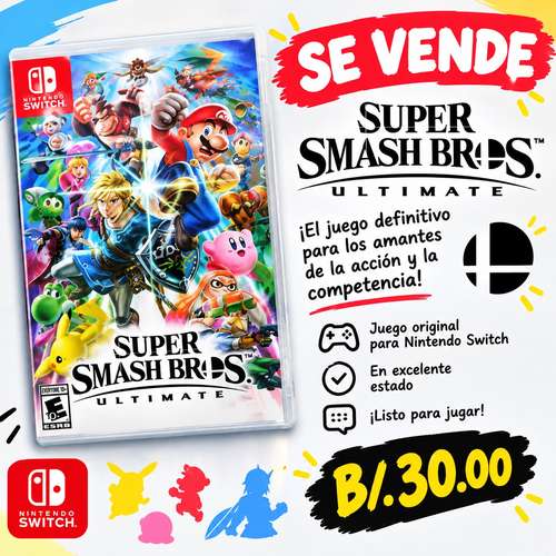 Se Vende video juegos de swicht poco uso - Imagen 1