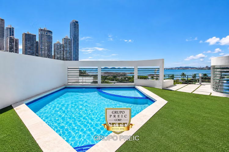 Apartamento en alquiler Avenida Balboa Ph Torres del Pacifico B Amoblado CC