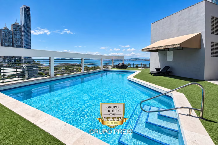 Apartamento en alquiler Avenida Balboa Ph Torres del Pacifico B Amoblado CC