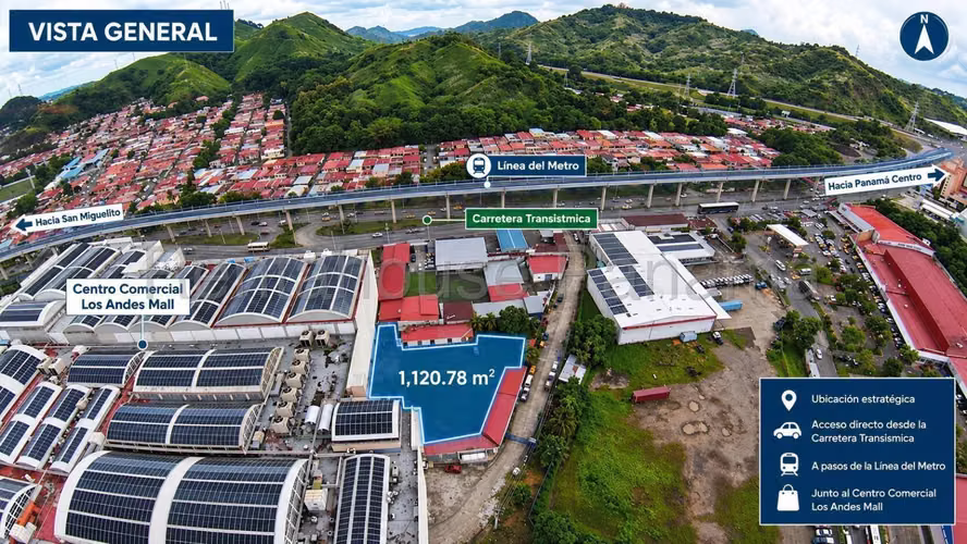 Venta de Terreno Transistmica Centro Comercial Los Andes Mall   AK - Imagen 10