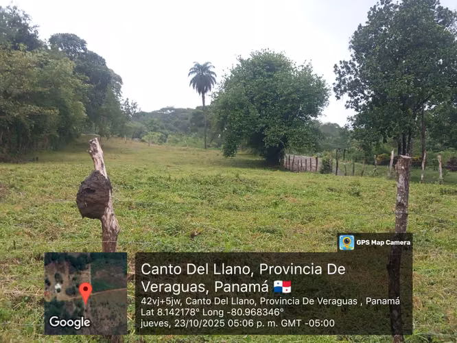 Lotes de terreno en Santiago de Veraguas, Canto del Llano, la pita y Alto de piedra en Santa Fe