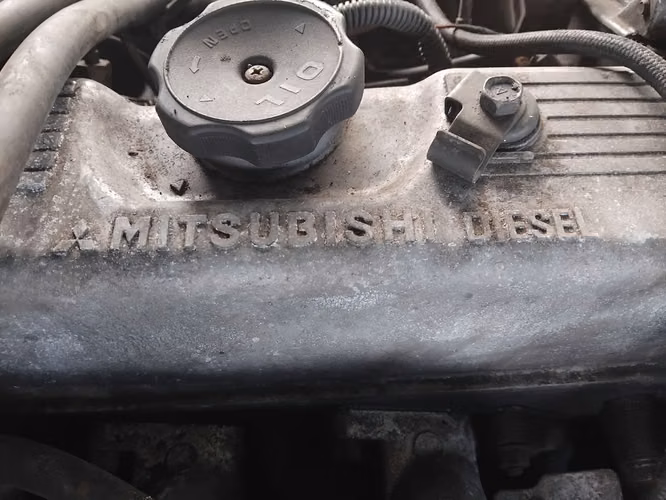 Motor diesel 120CV Mitsubishi por Terracan