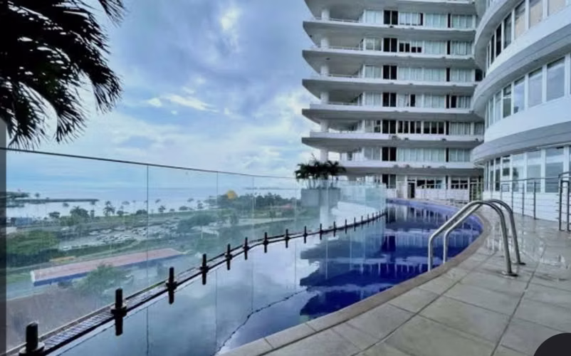 Ave. Balboa | 69m² 2Rec/2Baños con Balcón y Vista al Mar y Cerro Ancón