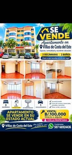 Tu próximo hogar en Costa del Este! (Venta) VILLAS COSTA DEL ESTE