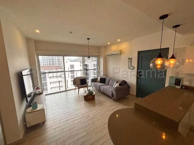 Apartamento amoblado en Playa Caracol, Punta Chame, 2 recámaras y 2 baños