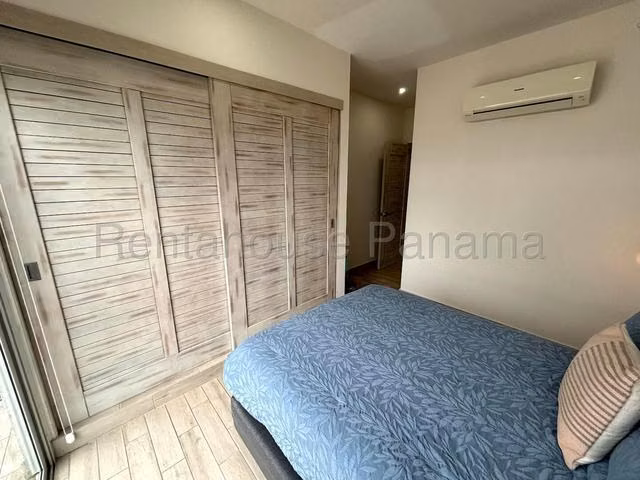 Apartamento amoblado en Playa Caracol, Punta Chame, 2 recámaras y 2 baños