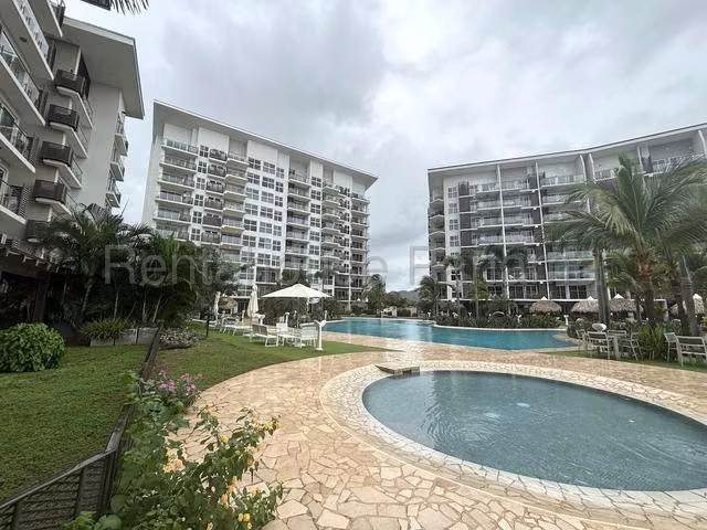 Apartamento amoblado en Playa Caracol, Punta Chame, 2 recámaras y 2 baños