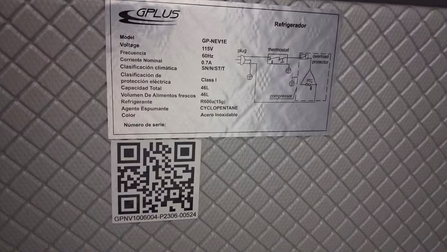 Nevera  para oficina