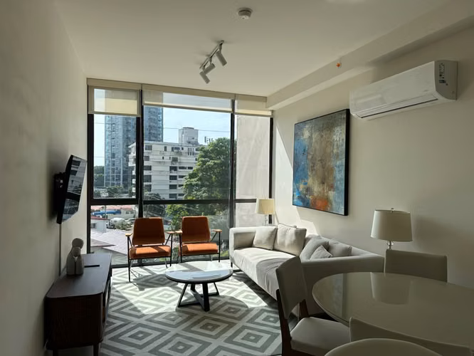 Alquiler Apartamento San Francisco-Coco Del Mar Espectacular y Bonito Amoblado 2R 2B