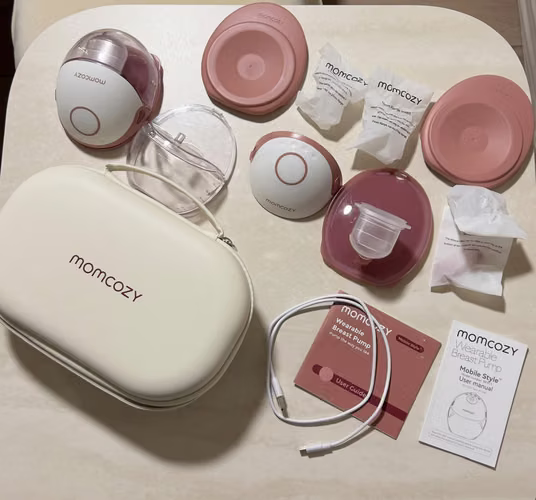 Momcozy M6 Wearable – Doble, Portátil + Accesorios