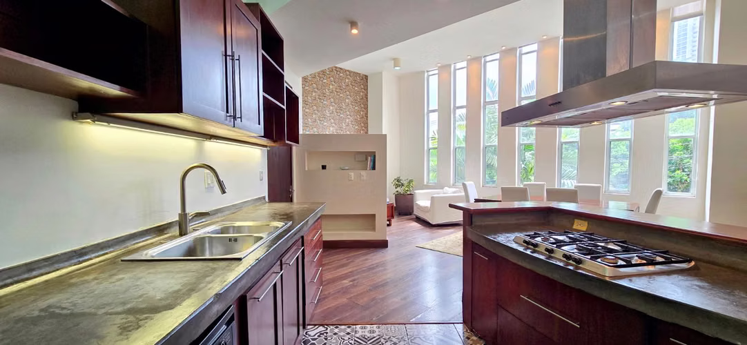LOFT AMUEBLADO | 150 m²  DEN | DEPÓSITO | 2 ESTACIONAMIENTOS