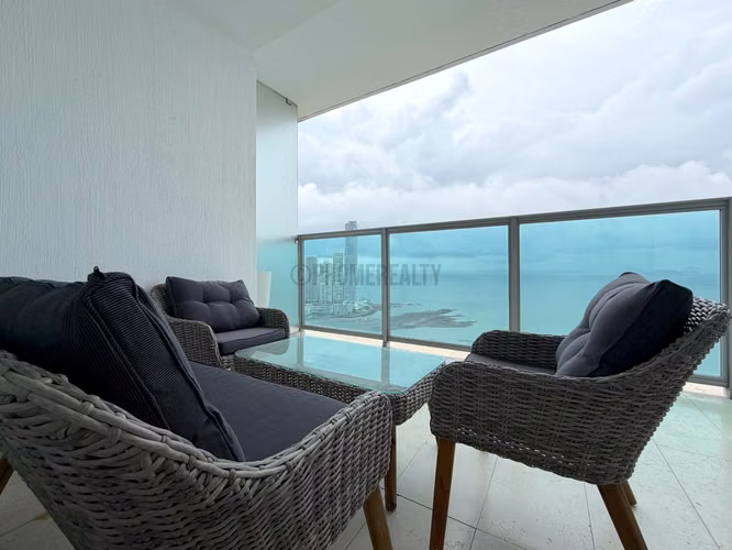 Apartamento Amoblado de 1 Recámara en Alquiler en Yoo Panama sobre Avenida Balboa – 125 m² con Vista al Mar - Imagen 9