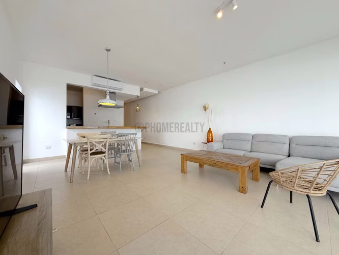 Apartamento Amoblado de 1 Recámara en Alquiler en Avenida Balboa – 144 m² con Vista al Mar - Imagen 4