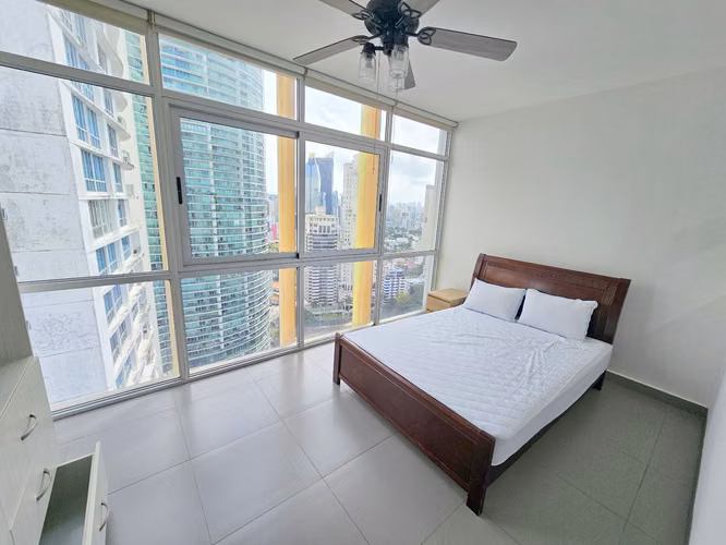 Alquiler de Apartamento Tipo Estudio Amoblad - PH Colores de Bella Vista. Negociable