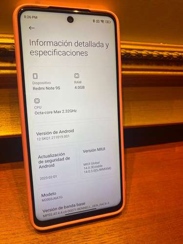 Vendo teléfono Xiaomi versión con procesador snapdragon totalmente funcional 