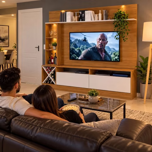 Mueble de tv capacidad de 75"  nuevos 