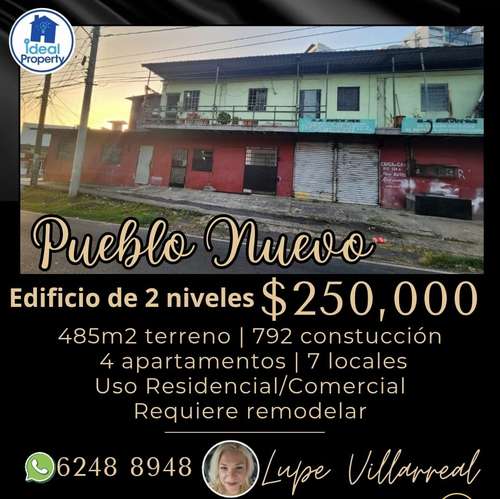 Se Venden Edificios - Rentables y para remodelar, Contáctenos