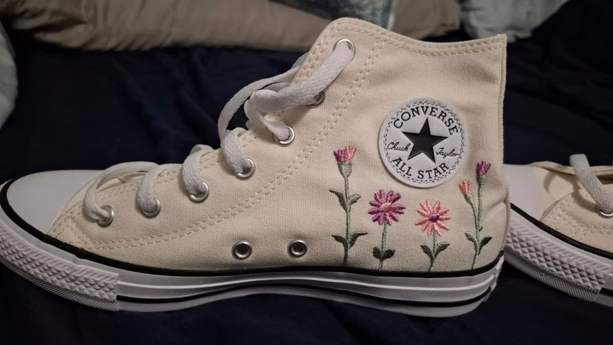 Zapatillas Converse para mujer (Originales), talla 8, sin uso. - Imagen 5