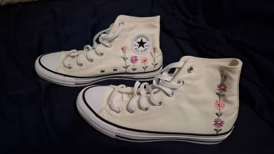 Zapatillas Converse para mujer (Originales), talla 8, sin uso. - Imagen 2