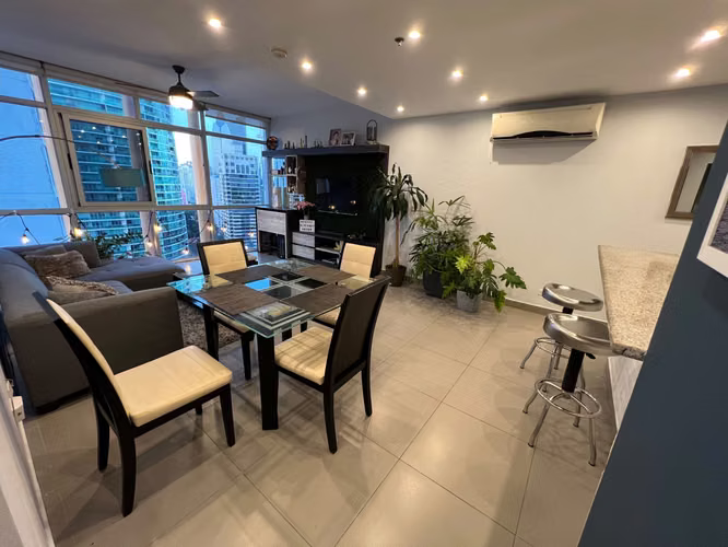 Apartamento en Bella  vista I amoblado I 1 Rec I cerca del parque urraca 