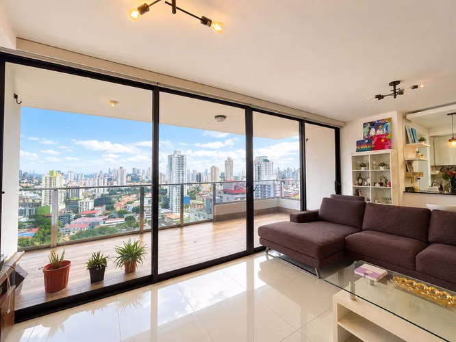 Suitable furnished, 3 rec, spacious terrace and 2 stac. in El Crajo