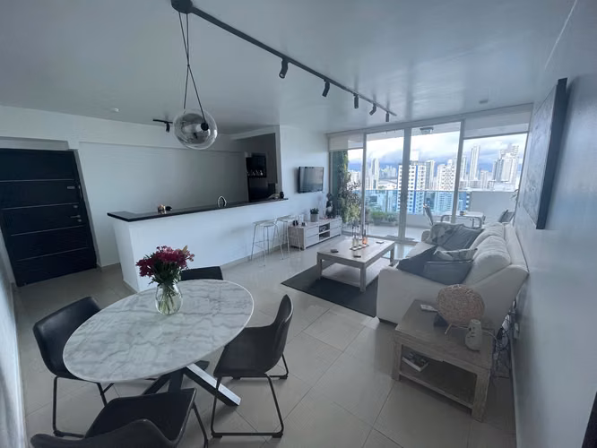 Amoblado apartment in San Francisco Panama - 124; PH Harmony - 124; 96 m ² - 124; Sea view - 124; $