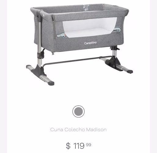 Nueva Carestino Cuna Colecho