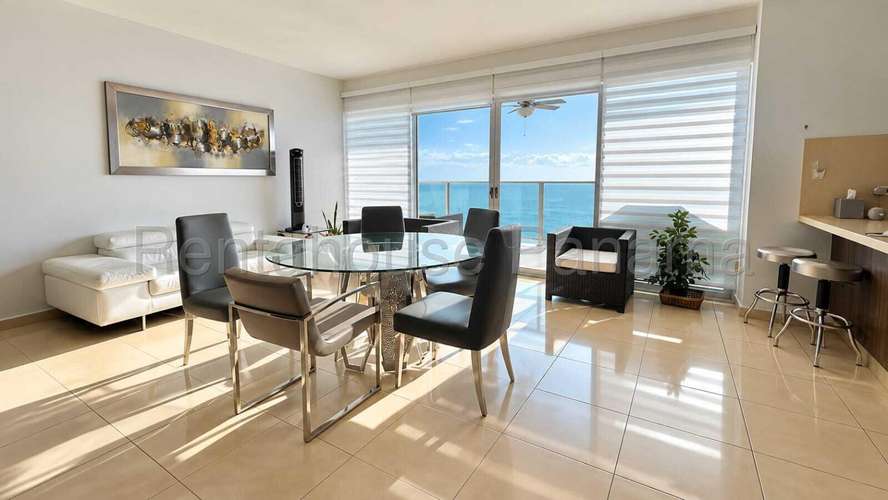 Alquiler de Amplio, Comodo y Calido Apartamento en Punta Pacifica 27*2594Mfk