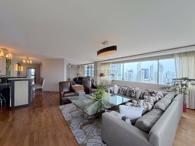 Apartamento Amoblado de 3 Recámaras en Alquiler en La Cresta – 400 m² con Vistas al Mar y la Ciudad - Imagen 6