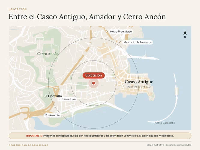 PB+11 Aprobado | Terreno 1,072 m² | 3 Frentes | Venta o JV