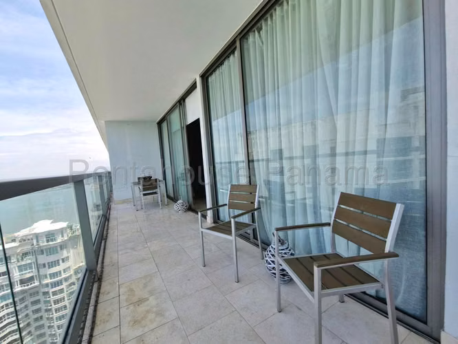 Venta Apartamento Amoblado 1 Recamara Piso Alto Vista al Mar 97 m2 Ocean Club Punta Pacifica - ALYC 25-6028 - Imagen 5