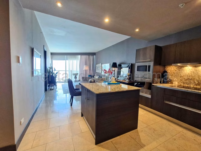Venta Apartamento Amoblado 1 Recamara Piso Alto Vista al Mar 97 m2 Ocean Club Punta Pacifica - ALYC 25-6028 - Imagen 3