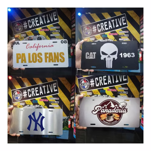 Placas de aluminio personalizadas  - Imagen 4