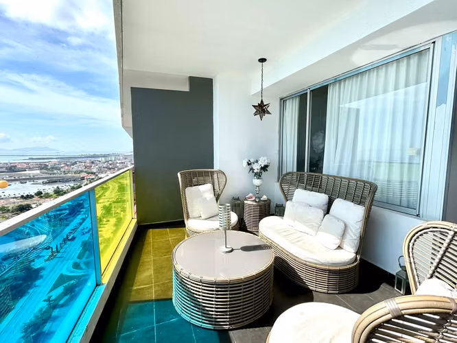 ALQUILER PH ELEMENT | AVENIDA BALBOA | PISO 30 | VISTA AL MAR | 110 M² | 2 RECÁMARAS | 2 BAÑOS | FULL AMOBLADO | $1,900  - Imagen 2