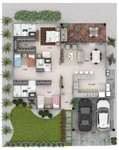273026. Se vende casa en preventa, 3 recámaras, 2.5 baños, 168.80m construcción y 677m terreno.