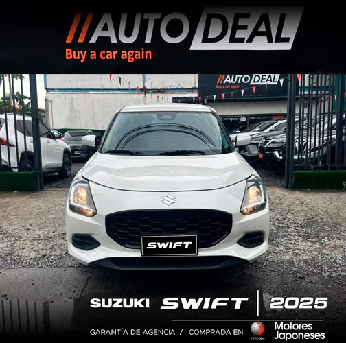 SUZUKI SWIFT AÑO 2025 AUTOMÁTICO COMO NUEVA