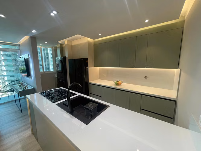 VENTA DE APARTAMENTO REMODELADO // AMOBLADO // VIA ESPAÑA 