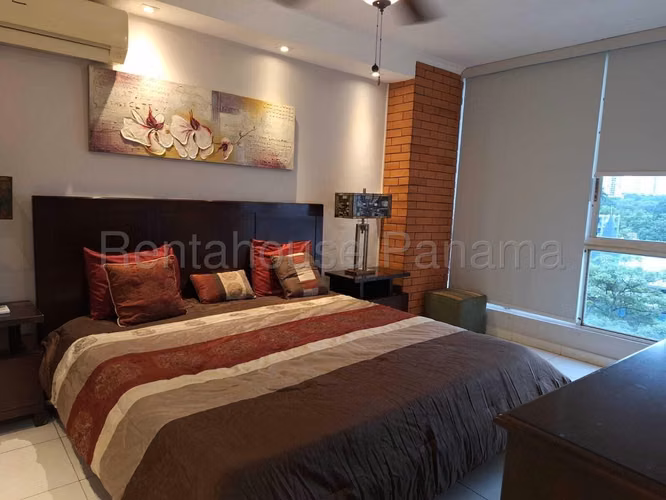 Alquiler apartamento amoblado en PH Terrazas del Pacific, San Francisco - 3 recámaras con baño | VIK-27-2709