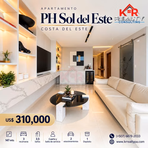 REFURBISHED APARTMENT IN EAST SUN PH, EAST COAST - 124; 147 M ²