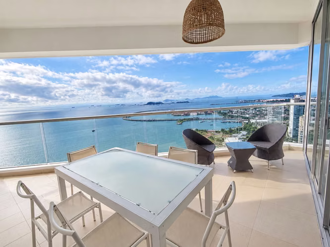 Se Alquila Apartamento Amoblado PH Rivage, Ave.Balboa - Imagen 2