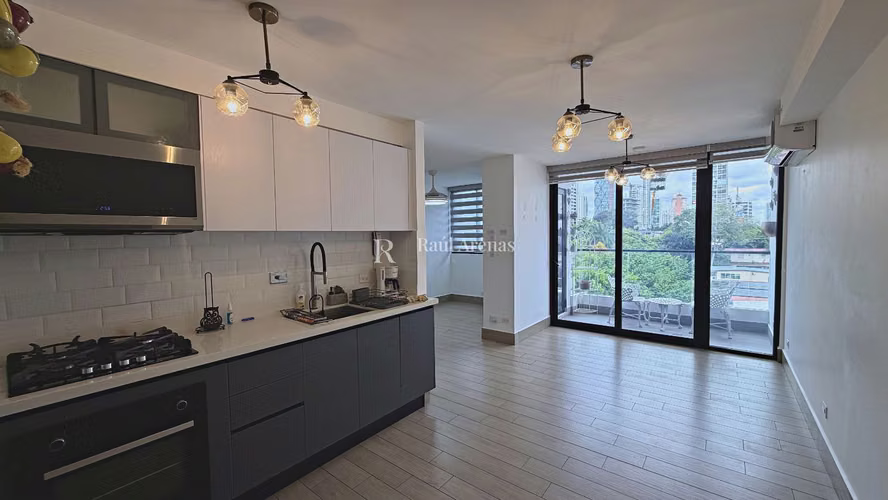 Apartamento 2 Recámaras en Alquiler en San Francisco, Edificio Nuevo - Imagen 2