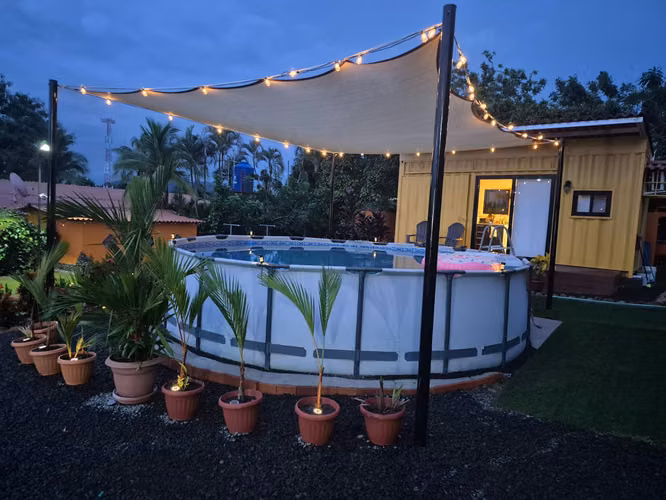 2 Cabañas boutique con piscina, asador y jardin tropical en area playera - Imagen 5