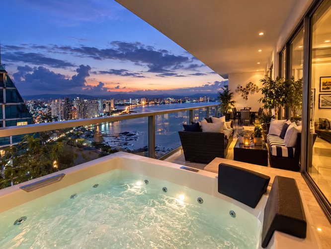 LUXURY FURNISHED 2BR AT TOC | PRIVATE JACUZZI + OCEAN VIEWS | $3,500